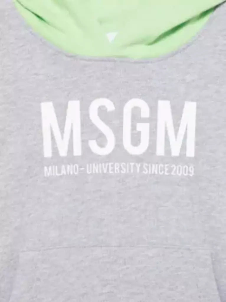 MSGM Kids Felpa con cappuccio