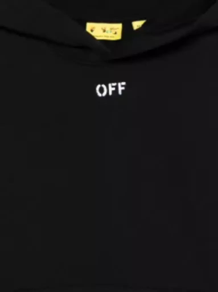 Off-White Kids Felpa con cappuccio