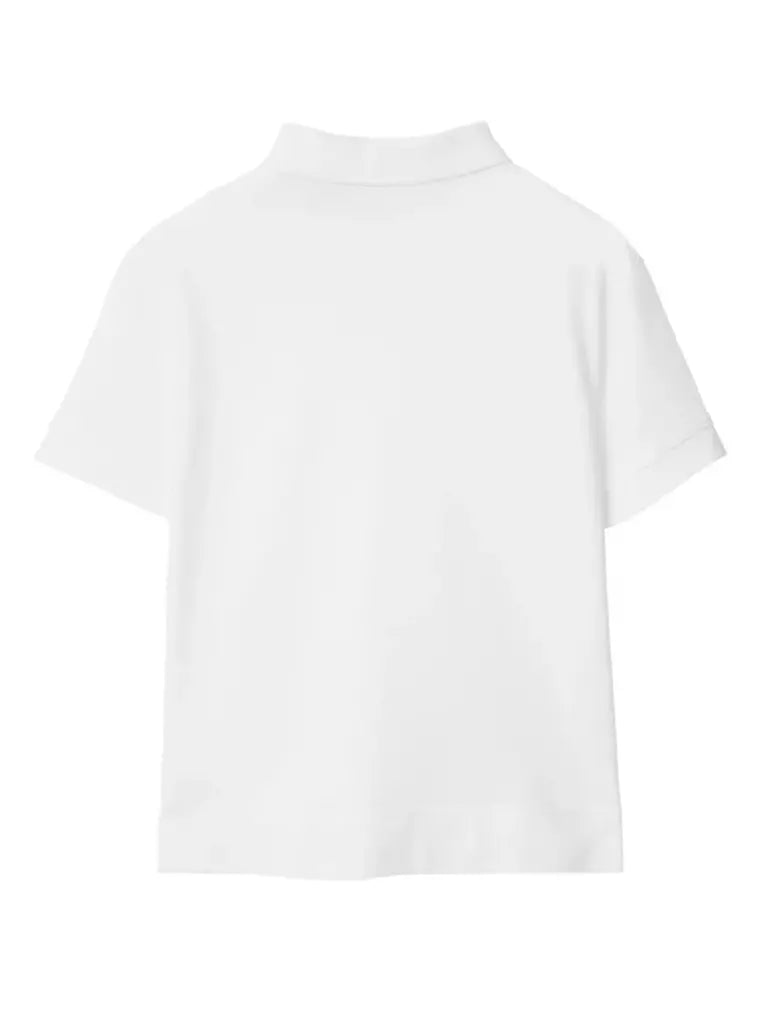 Burberry Kids Polo manica corta