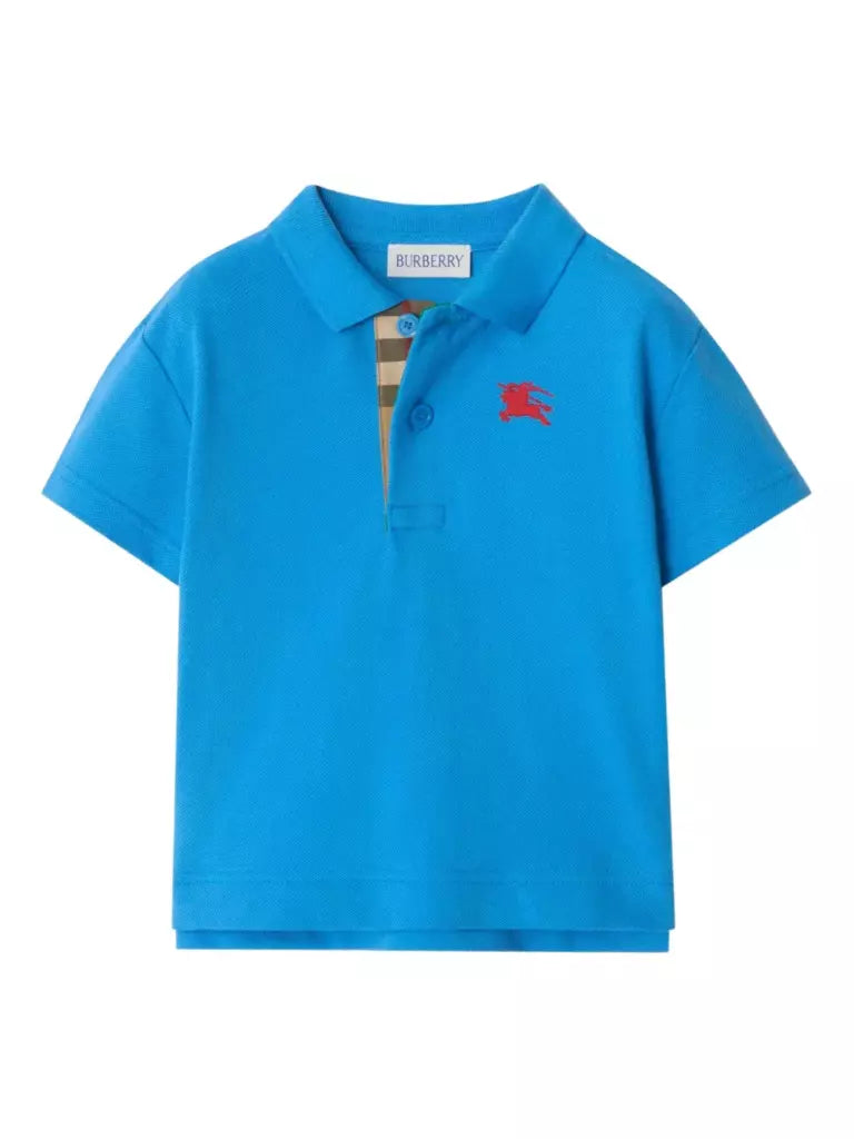 Burberry Kids Polo manica corta