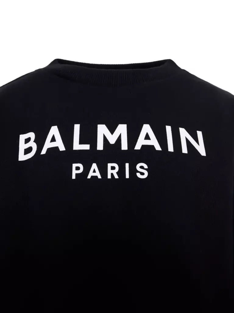 Balmain Kids Felpa girocollo