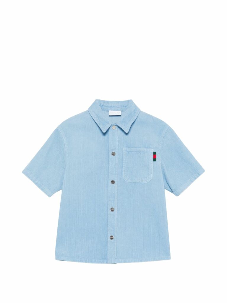 Gucci Kids Camicia mezza manica