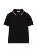 Burberry Kids Polo manica corta