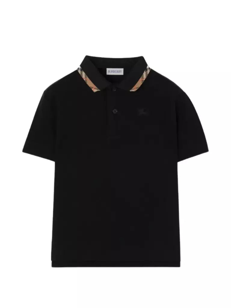 Burberry Kids Polo manica corta