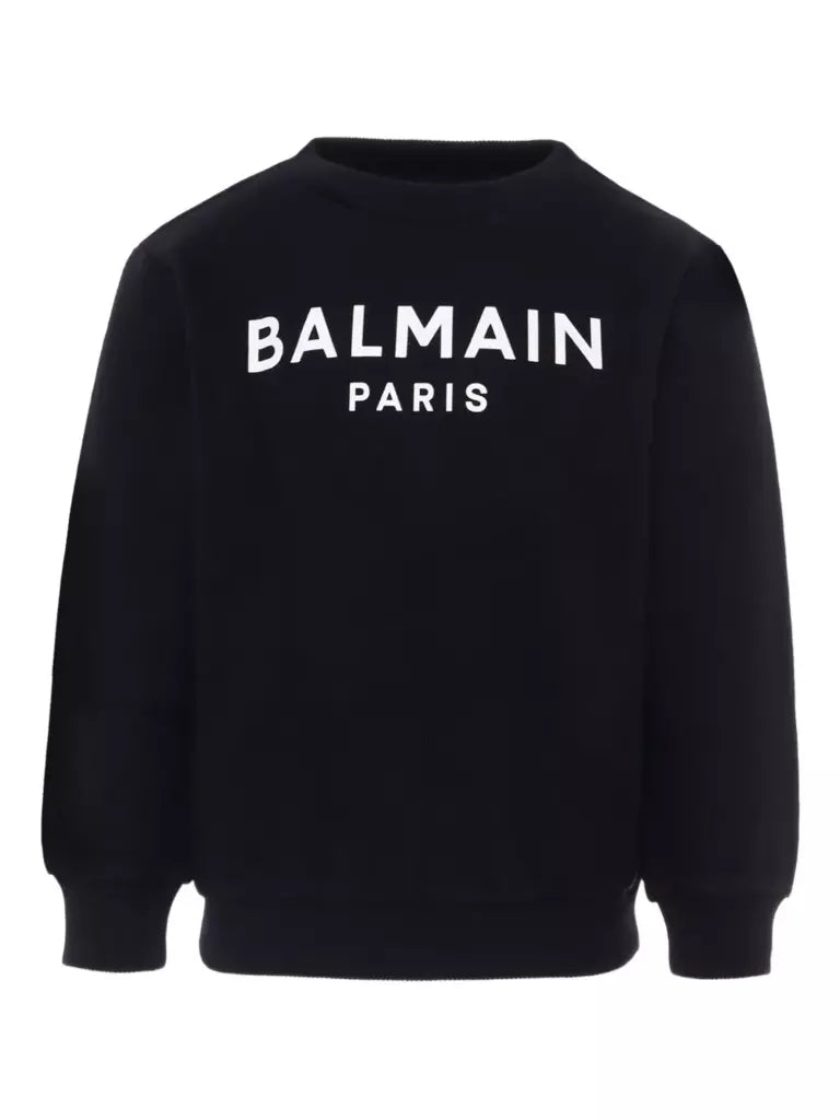 Balmain Kids Felpa girocollo