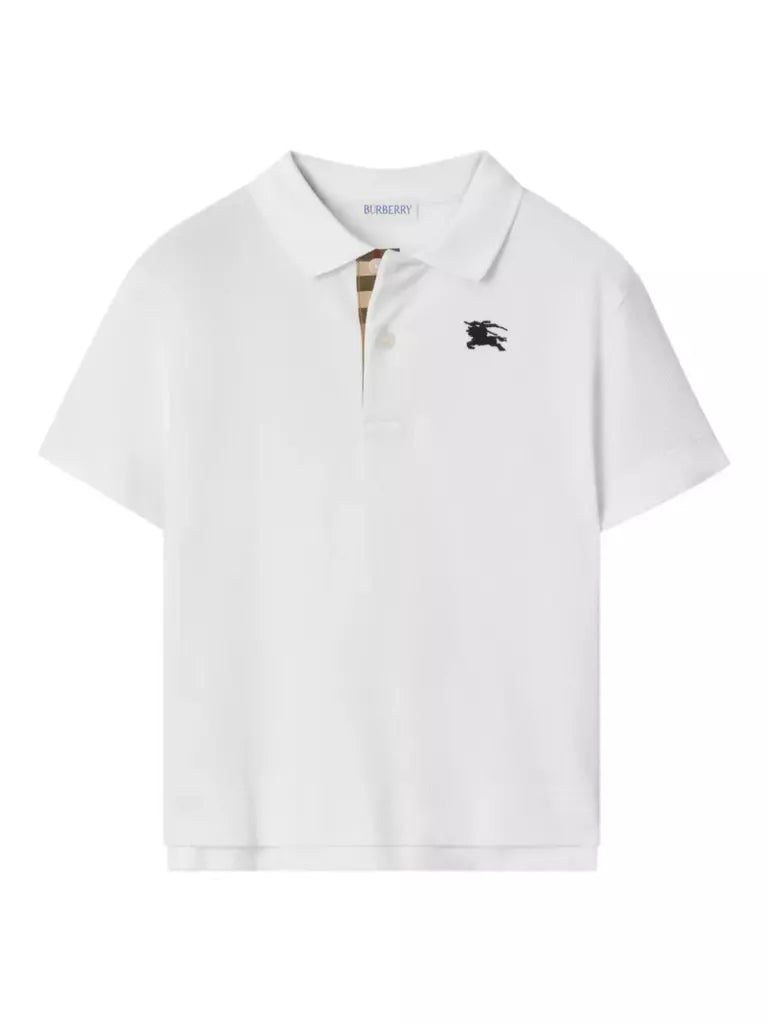 Burberry Kids Polo manica corta