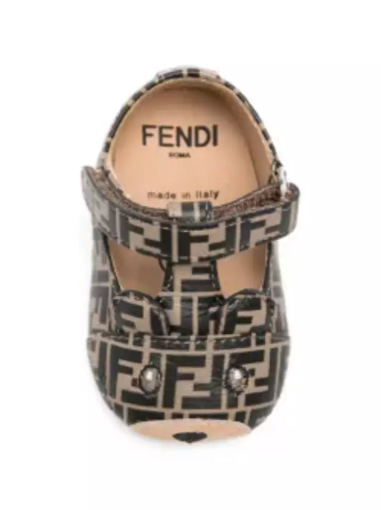 Fendi Kids Scarpine da culla