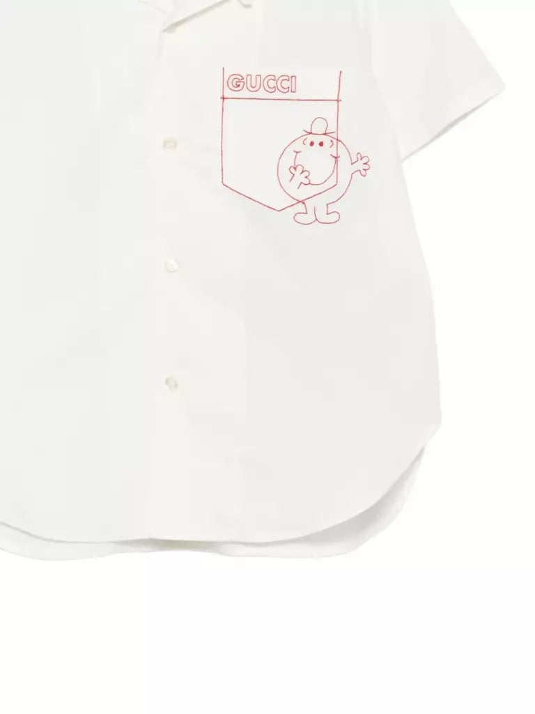 Gucci Kids Camicia mezza manica