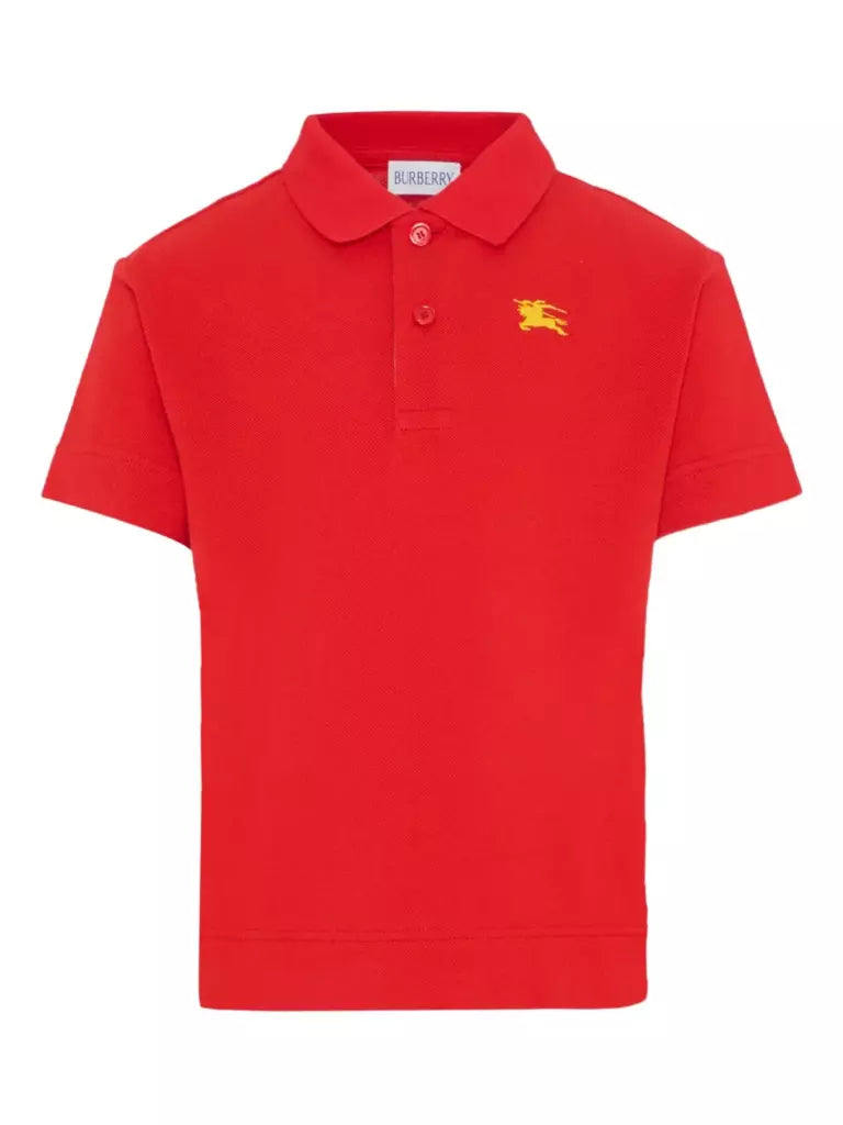 Burberry Kids Polo manica corta