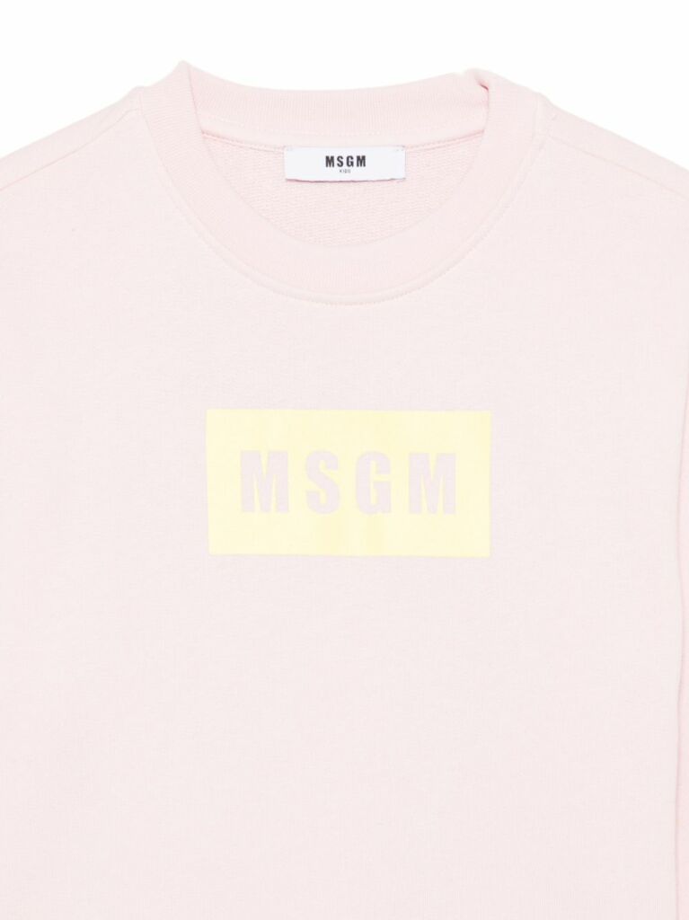 MSGM Kids Felpa girocollo