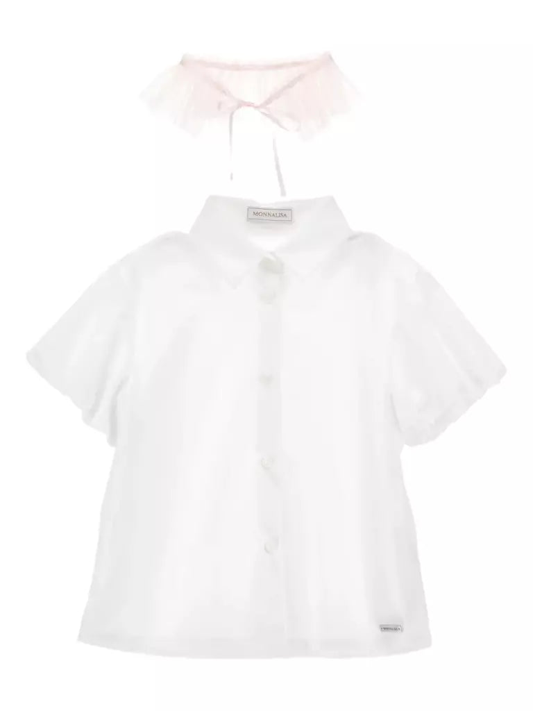 Monnalisa Camicia mezza manica