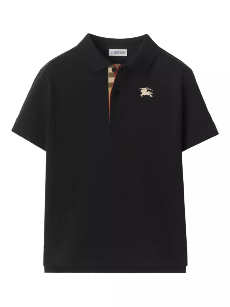 Burberry Kids Polo manica corta