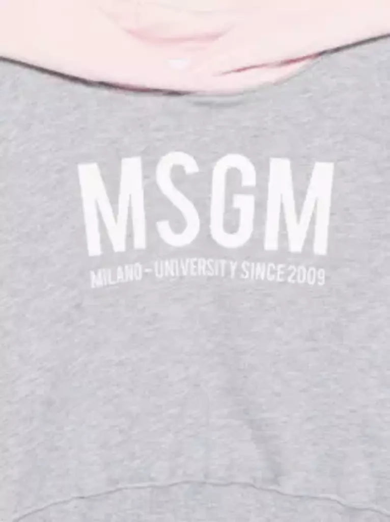 MSGM Kids Felpa con cappuccio