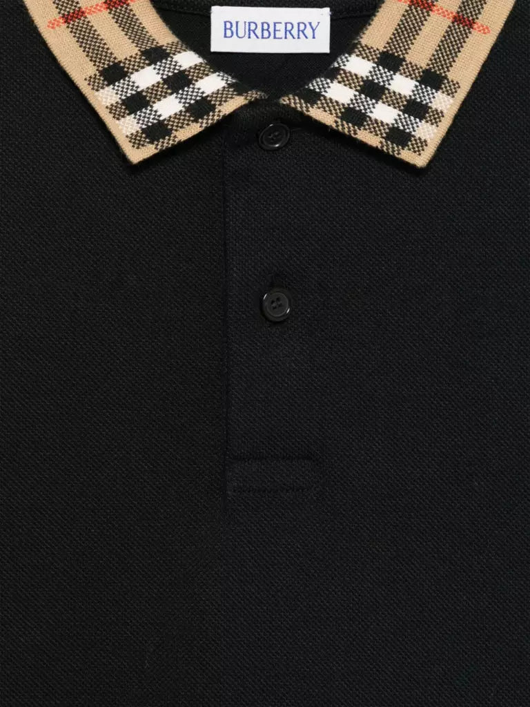 Burberry Kids Polo manica corta