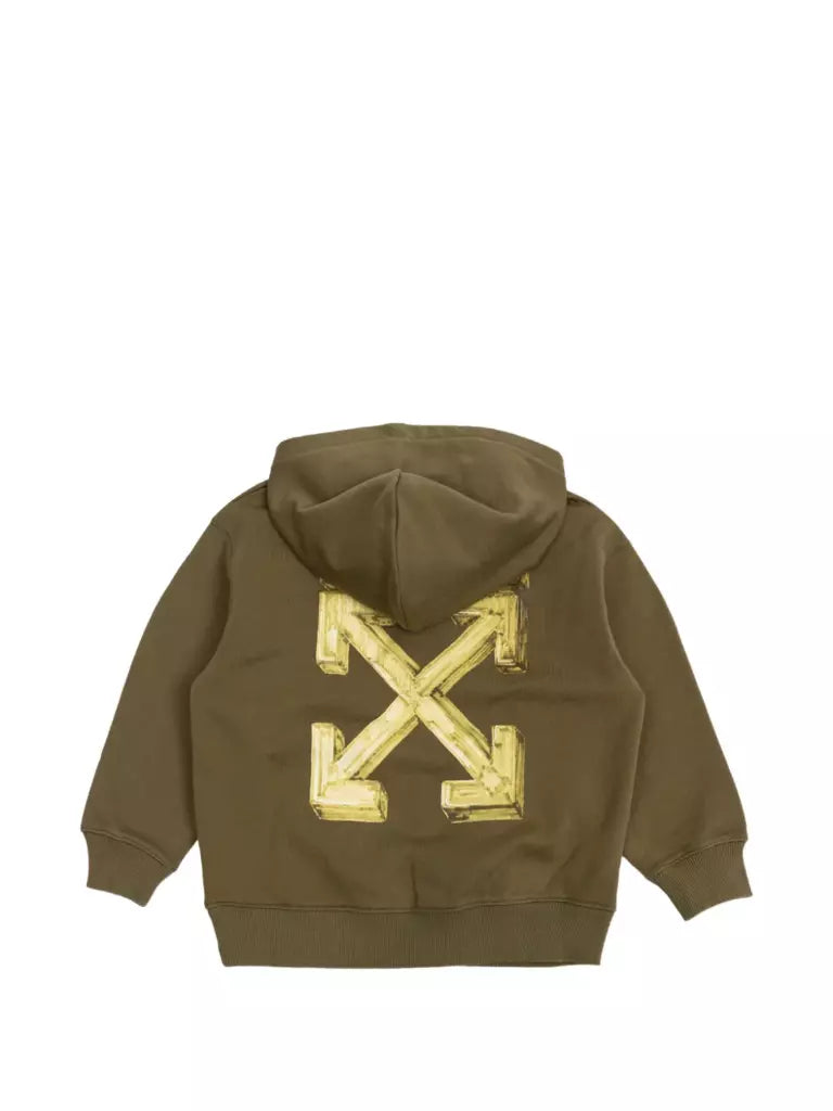 Off-White Kids Felpa con cappuccio