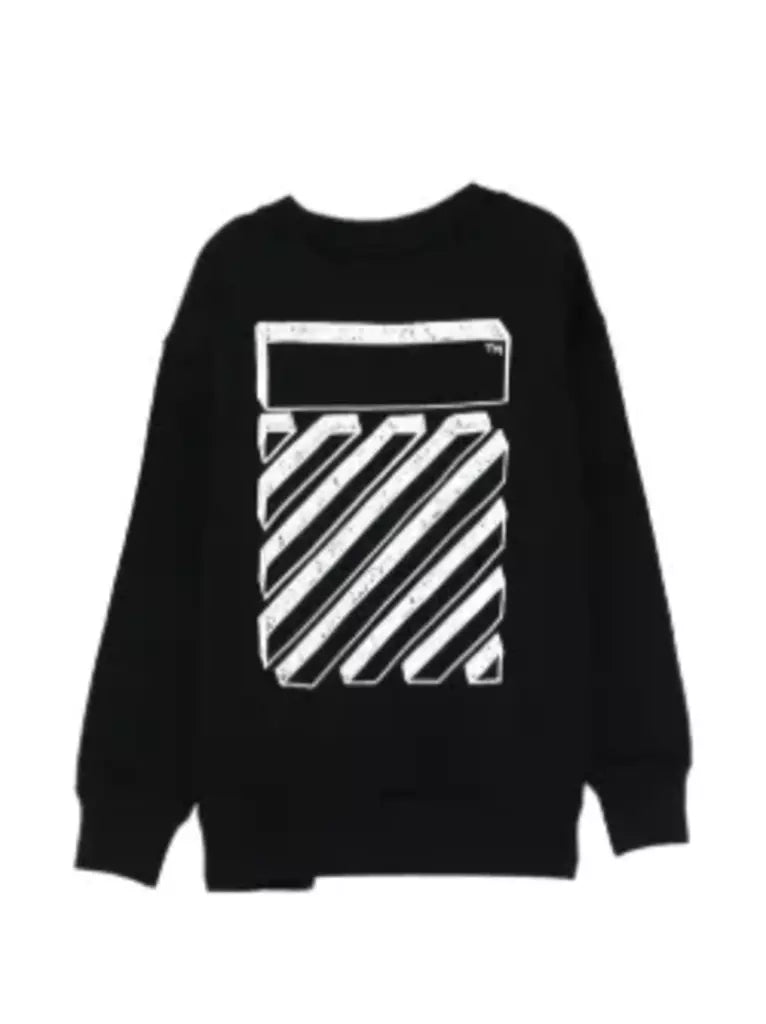 Off-White Kids Felpa girocollo
