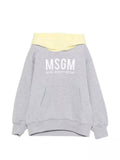 MSGM Kids Felpa con cappuccio