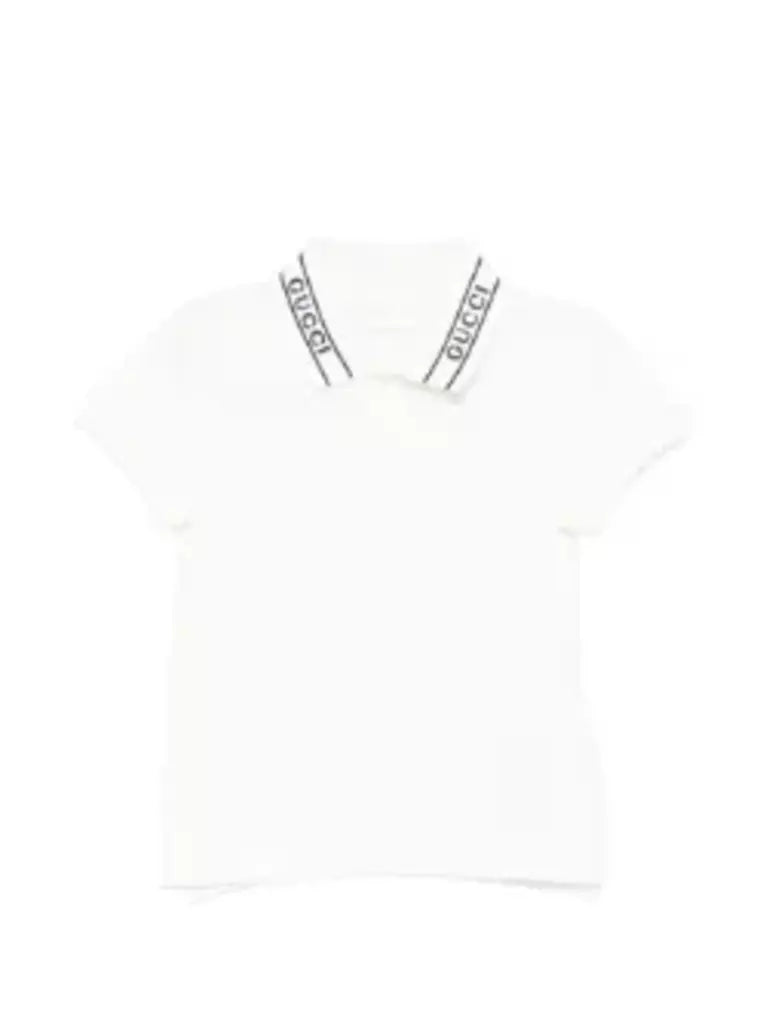 Gucci Kids Polo manica corta