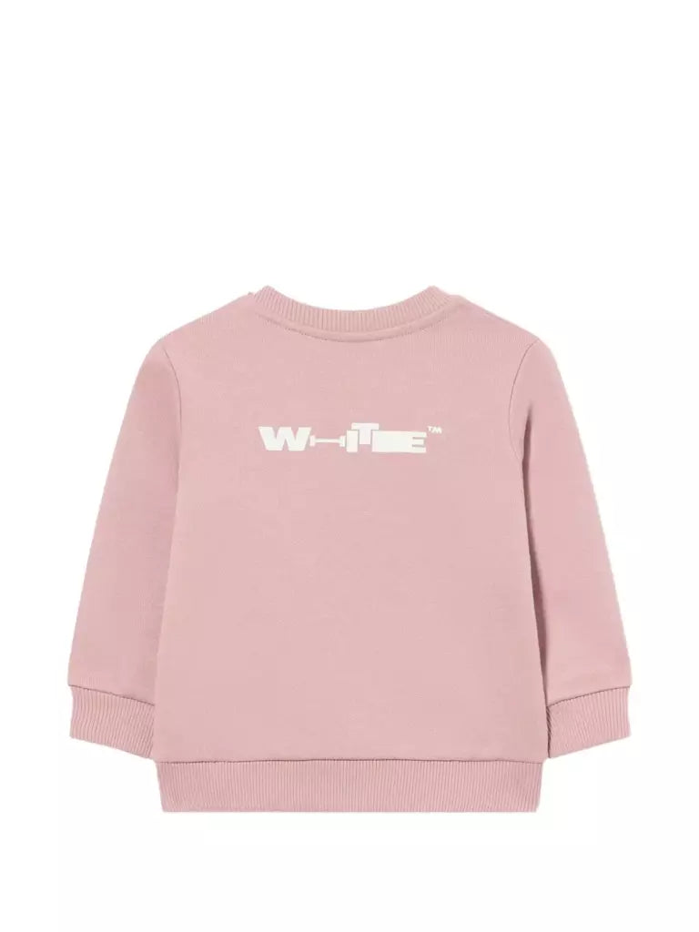 Off-White Kids Felpa girocollo