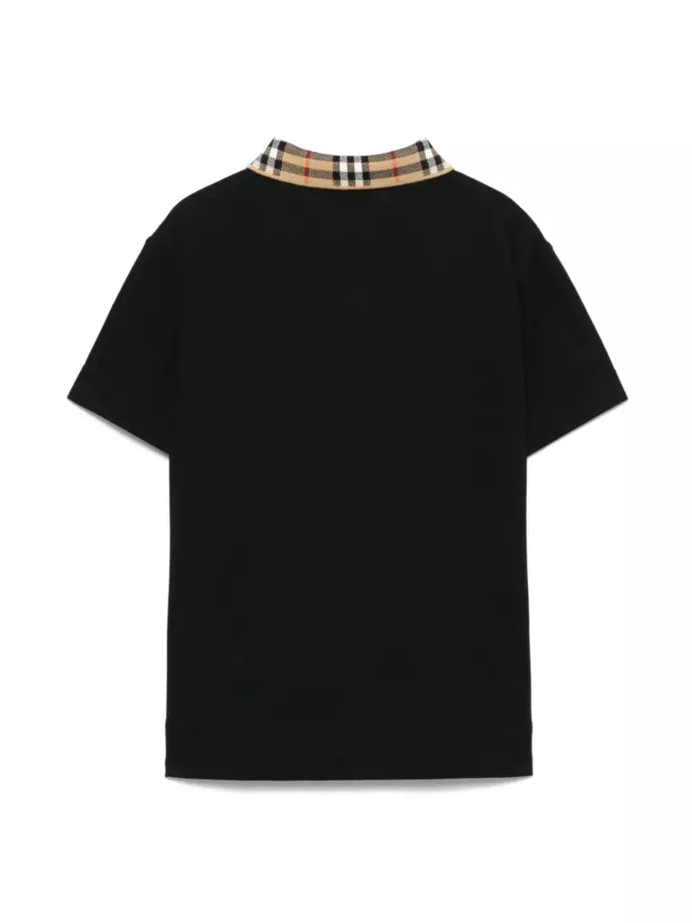Burberry Kids Polo manica corta