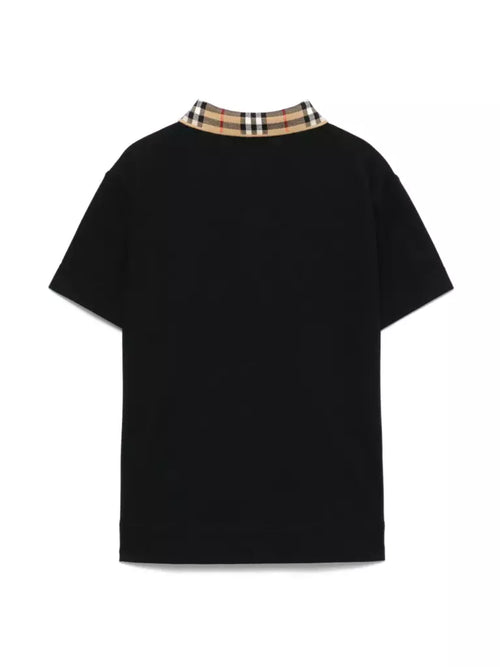 Burberry Kids Polo manica corta