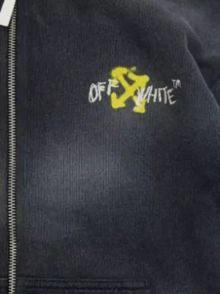 Off-White Kids Felpa con cappuccio