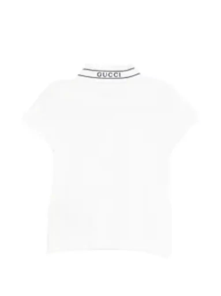 Gucci Kids Polo manica corta