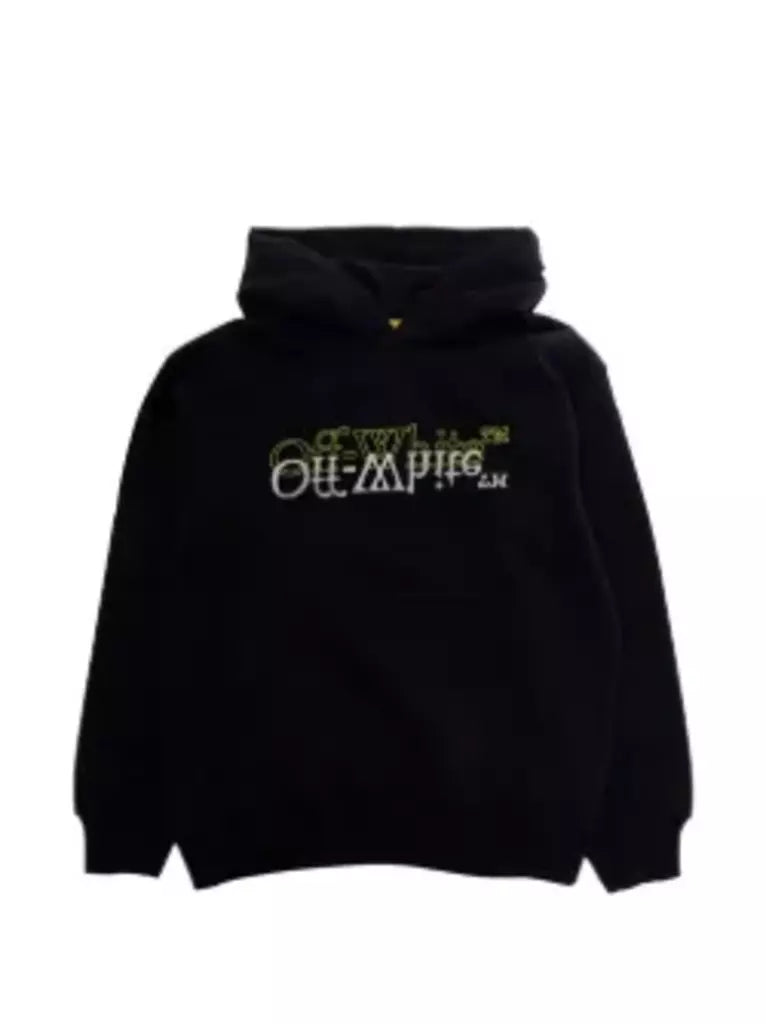 Off-White Kids Felpa con cappuccio