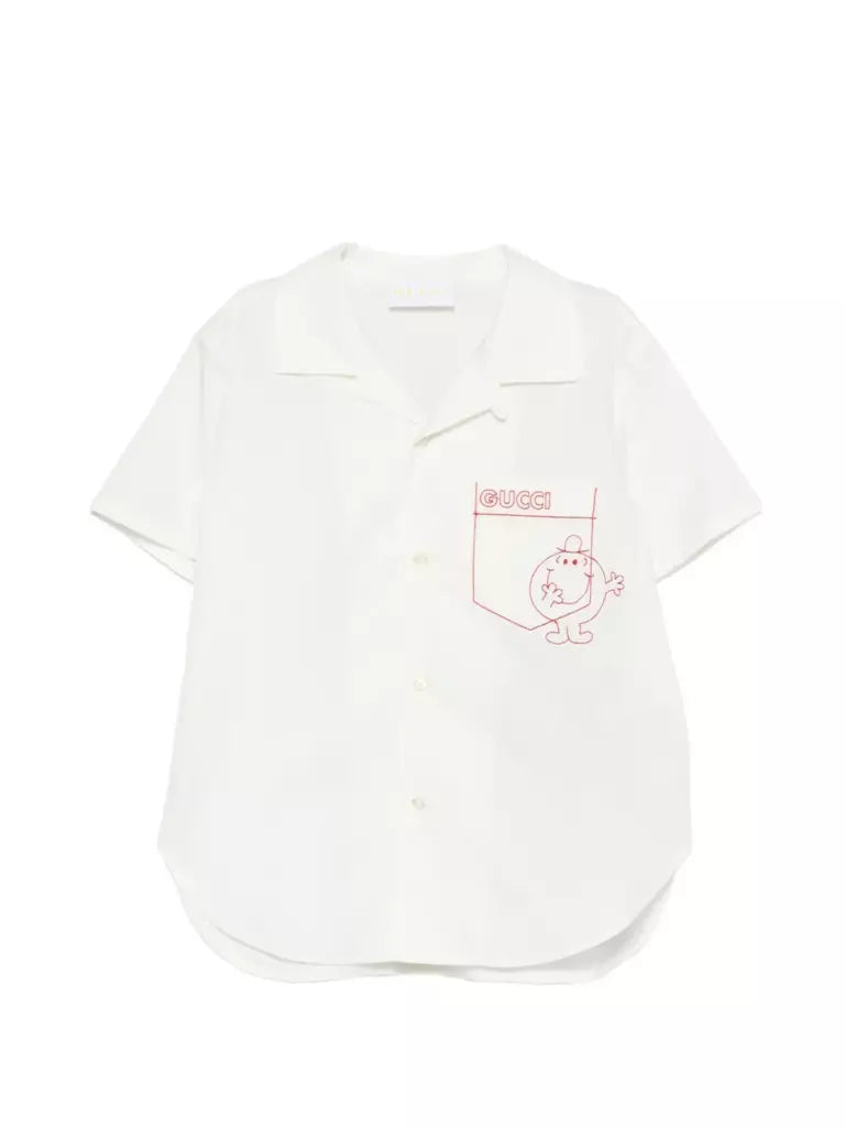 Gucci Kids Camicia mezza manica