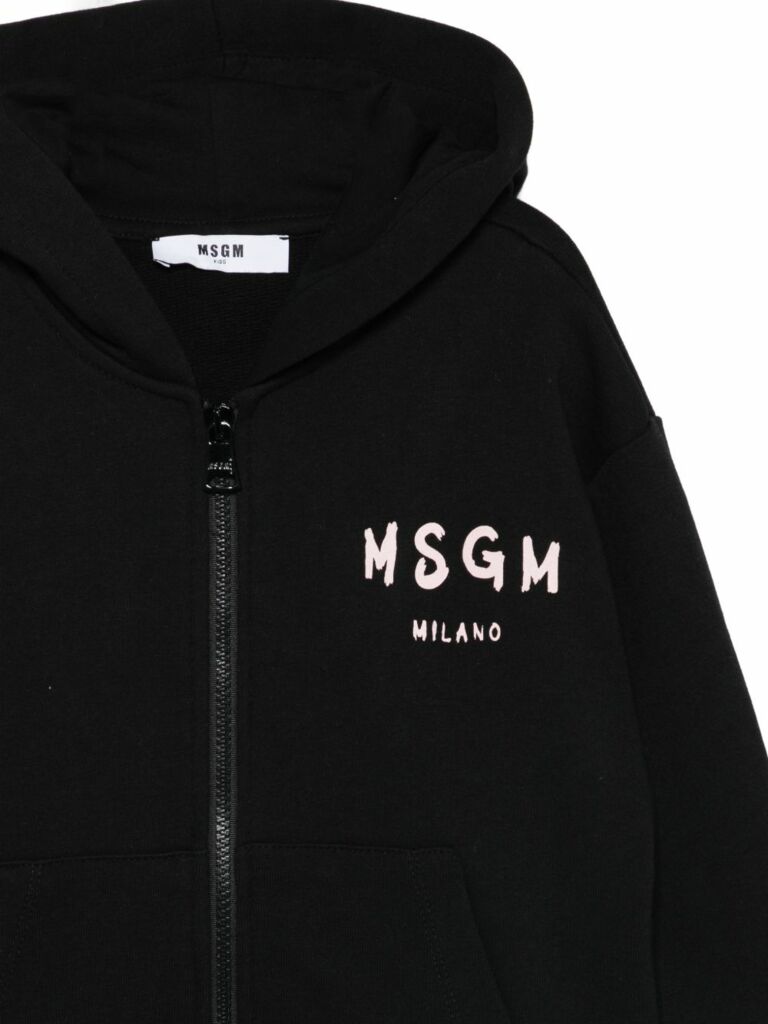 MSGM Kids Felpa con cappuccio