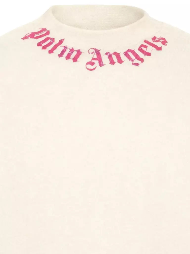 Palm Angels Kids Felpa girocollo